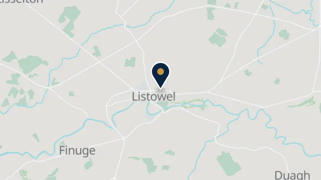 Map of Listowel, Co. Kerry