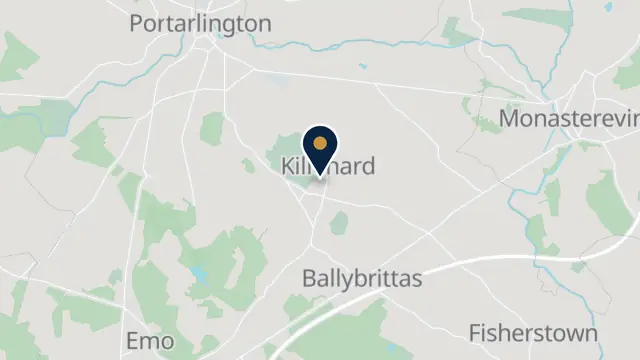 Map of Killenard, Co. Laois